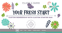 Desktop Screenshot of fayettevillepilates.com